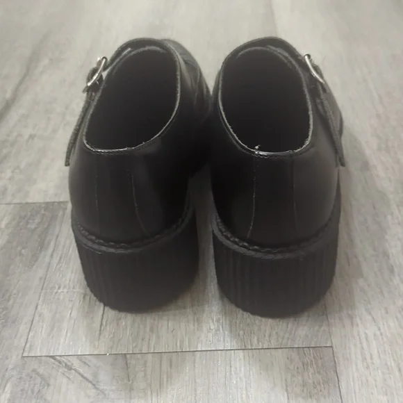 Underground. England Black Leather Apollo Creepers - Picture 5 of 11